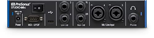 PreSonus Studio 68c 6x6, 192 kHz, USB Audio Interface with Studio One Artist and Ableton Live Lite DAW Recording Software PreSonus Studio 68c 6x6, 192 kHz, USB Audio Interface with Studio One Artist and Ableton Live Lite DAW Recording Software